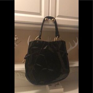 Elliott Lucca large patent bag